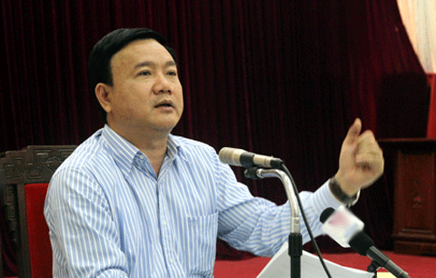 Bộ trưởng Giao thông vận tải Đinh La Thăng.